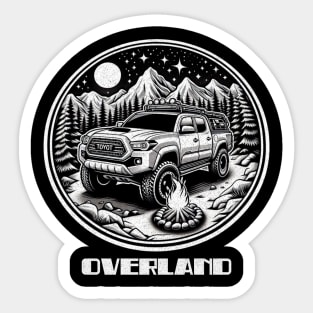Toyota overland equipment Sticker